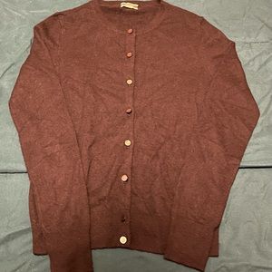 J. Crew 100% Cashmere Black Cardigan XXS